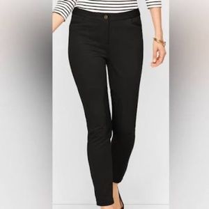 Talbots Dalton Skinny Ankle Riding Pants Knee Patch